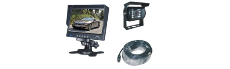 RDK7H 12-24V DASH MONITOR/CAMERA KIT